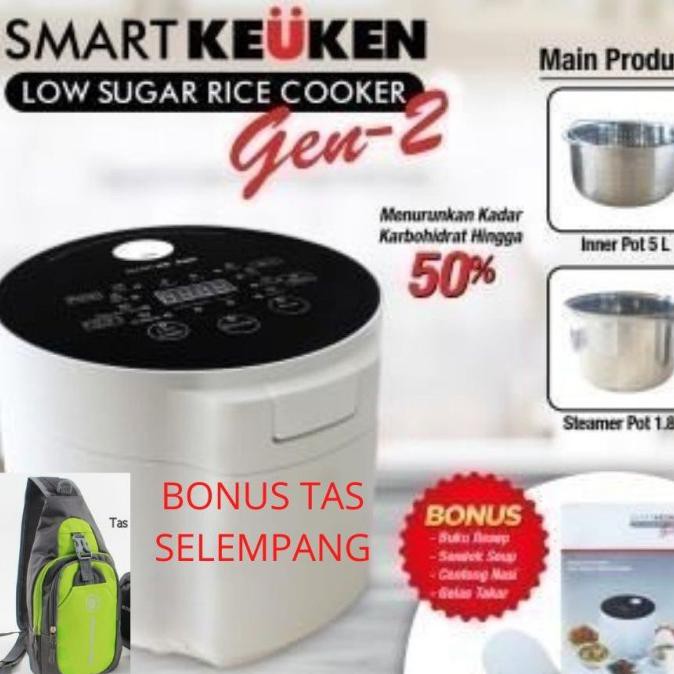New Smart Keuken Rice Cooker Low Carbo Gen2 Vita Cook Eco Home Muliamandiri