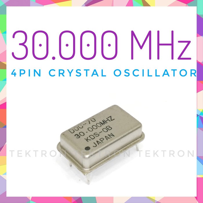 Crystal Oscillator 4pin 30MHz xtal kristal osilator