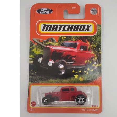 1932 FORD COUPE Merah | Diecast Matchbox Lot Y 2021 Terbaru MBX Match Box Termurah Murah Mobil Mainan Anak Original Mattel Baru