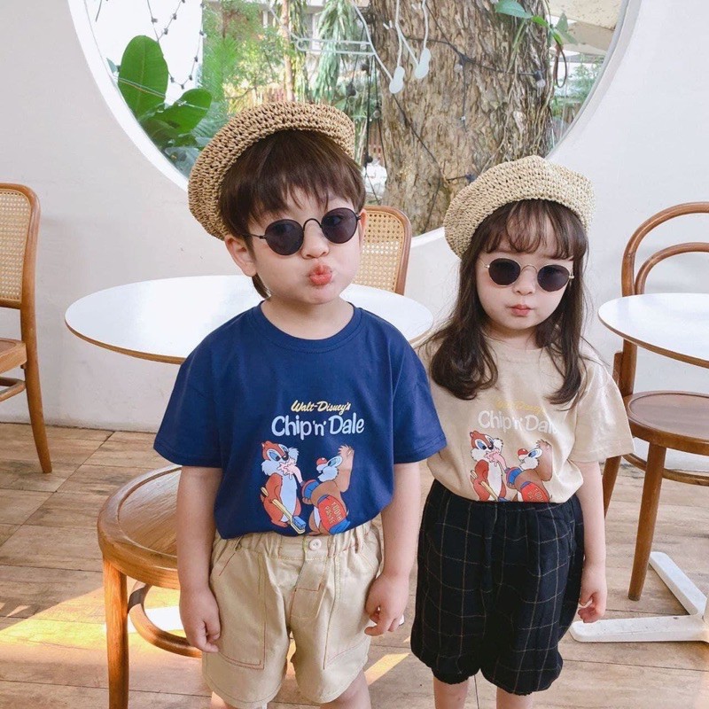 Kaos Anak Chip n Dale