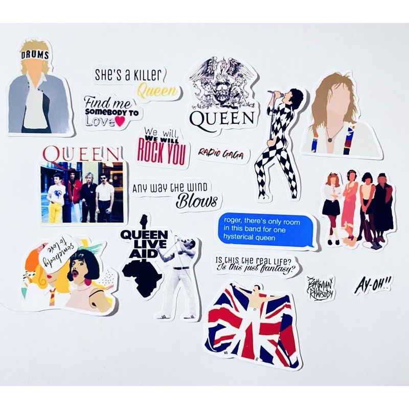 

[REAL PICT!!] Sticker Set Aesthetic| QUEEN| Sticker Tumblr