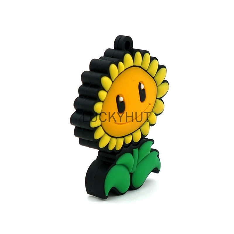 Pendrive 128GB 8GB 16GB 32GB 64GB Real Capacity 1TB 2TB Plant Vs Zombies the Same Sunflower Pendrive