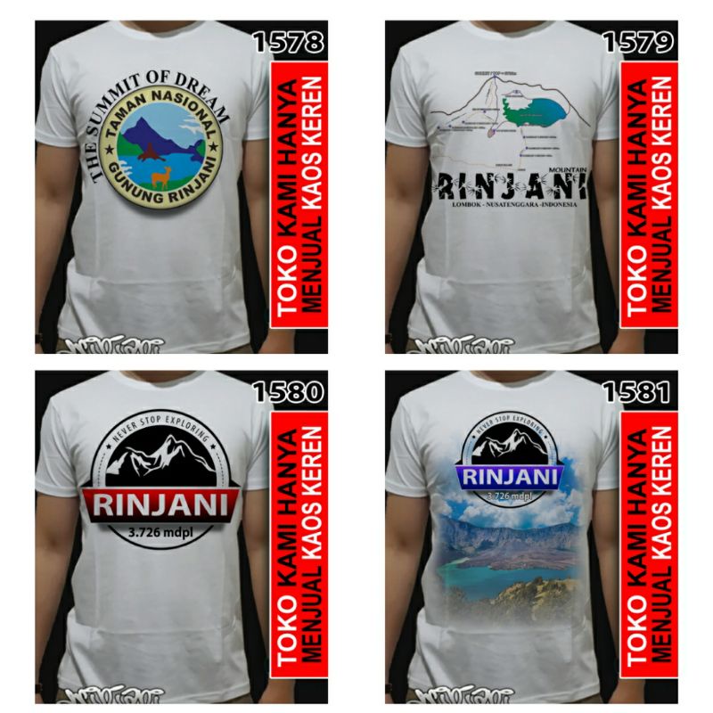 kaos gunung mountain mahameru ranukumbolo kerinci rinjani