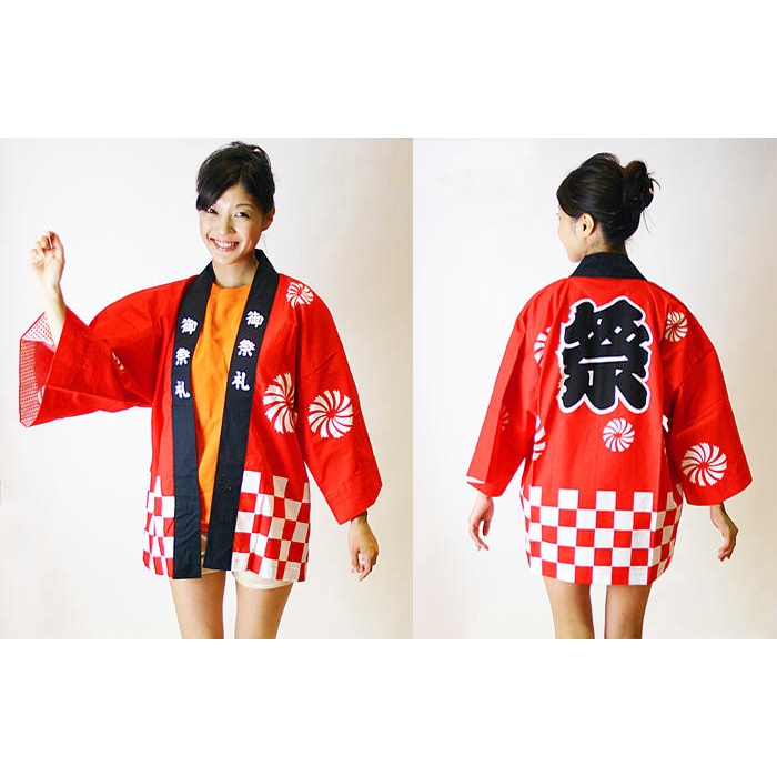 HAPPI RESTORAN YUKATA BLAZER JEPANG size Request SUSHIE RAMEN FESTIVAL MATSURI