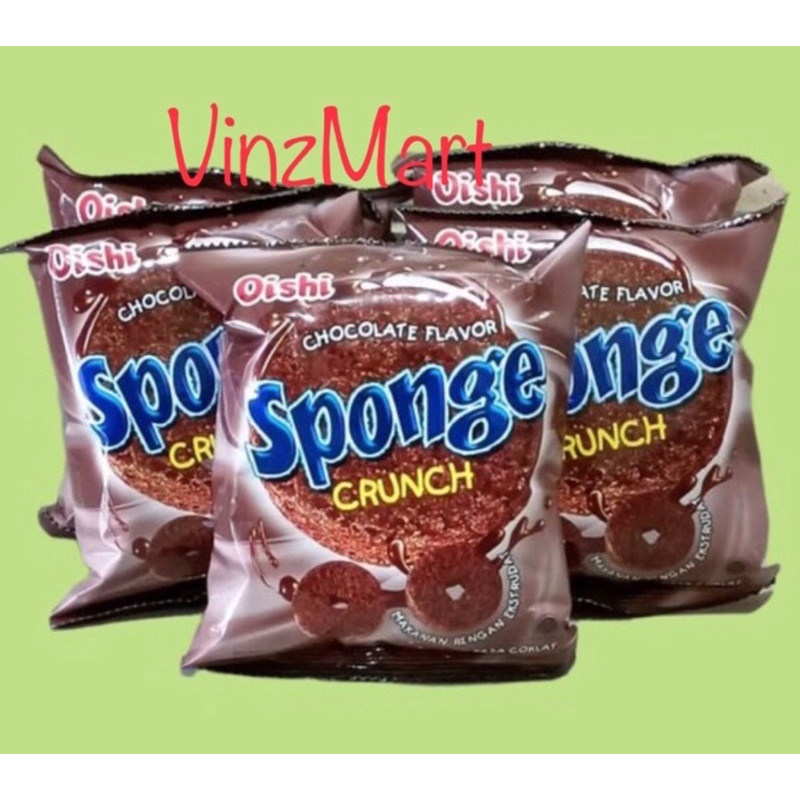 

Oishi Sponge Coklat Snack 9gr x 10pcs