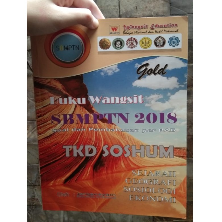 Buku Wangsit SBMPTN 2018 TKD SOSHUM Gold [bekas]