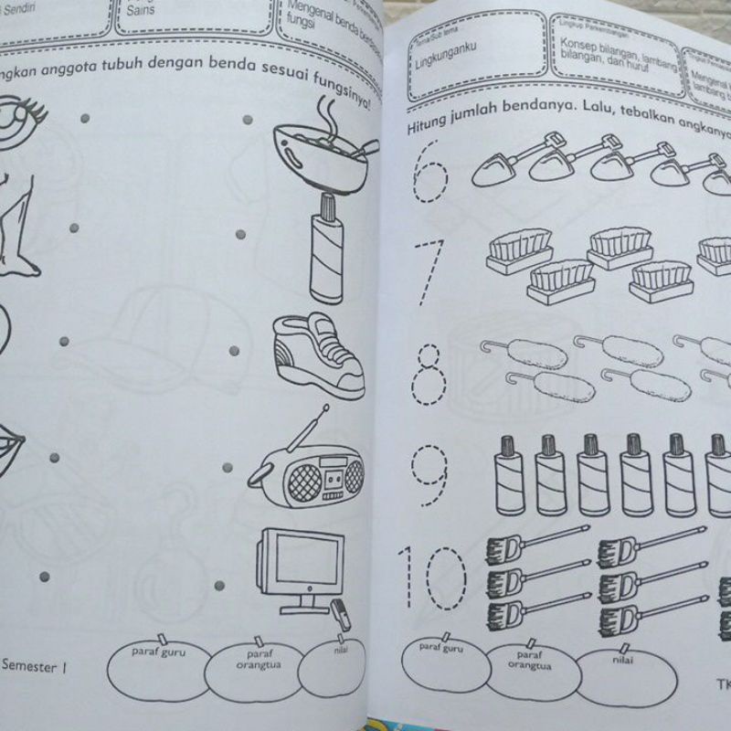 Buku TK A Belajar Pengembangan Kemampuan KOGNITIF