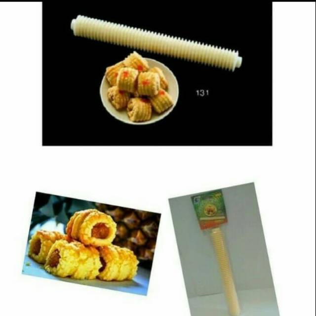 Rolling pin cetakan nastar gulung / cetakan kue nastar gulung Malaysia / gelek nastar gulung malaysia 131