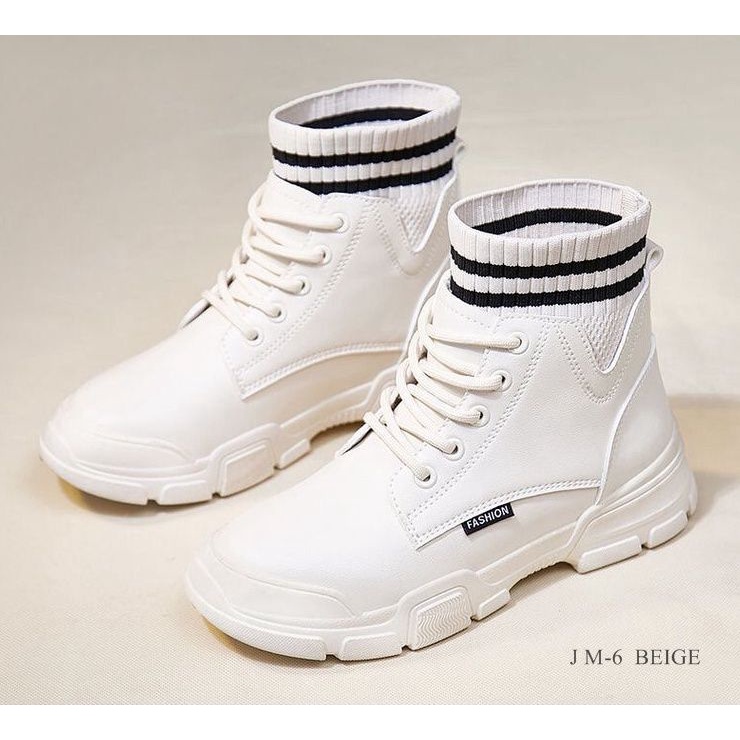 SEPATU BOOTS MISHA FASHION WANITA M-6
