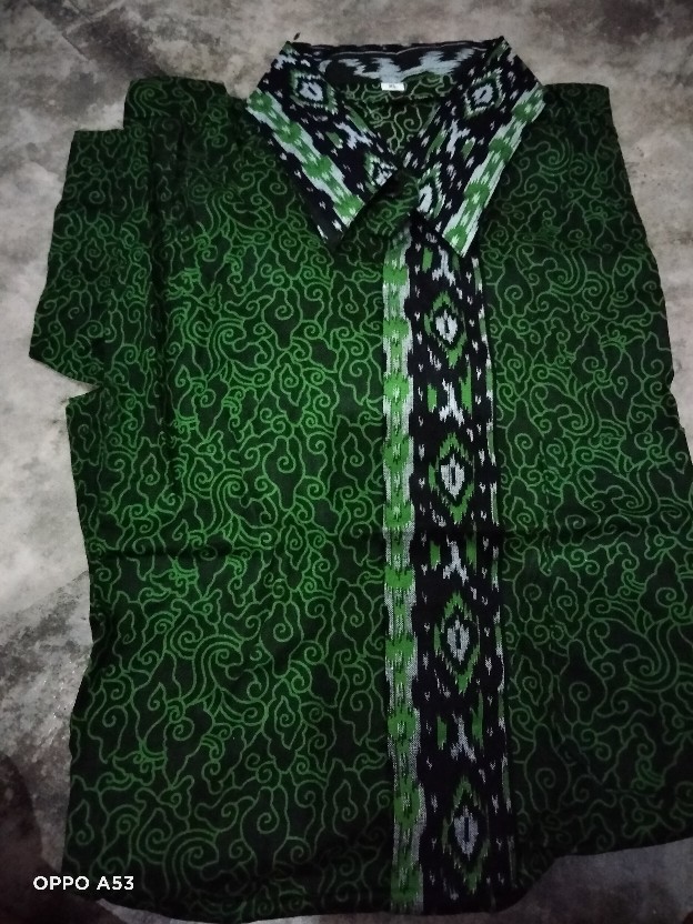 Atasan Batik Dolby Dolbi Dobby Doby Tenun Sutra Tulis Halus Katun Atbm Baron ,sarombit Atasan