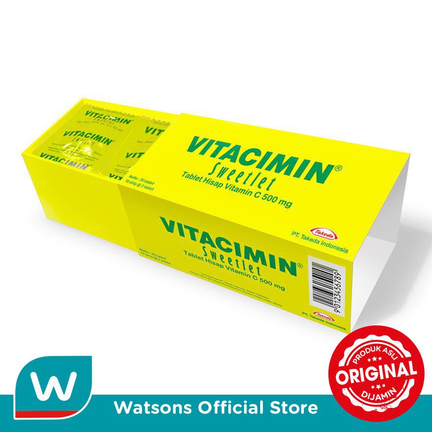 Vitacimin Sweetlets Tablet 10X2s