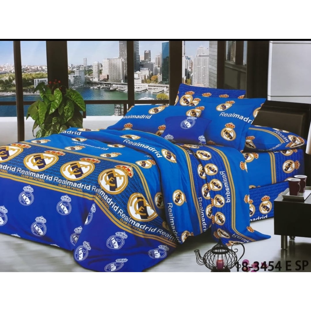 [BAYAR DI TEMPAT] Sprei karakter 3D termurah moif kuda poni ukuran 180X200 anti luntur kualitas terbaik mirip sprei bonita satu set dengan sarung bantal tidur dan sarung bantal guling