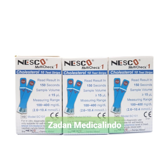 Strip Cholesterol Nesco/ Reffil Strip Cholesterol / MultiCheck NESCO