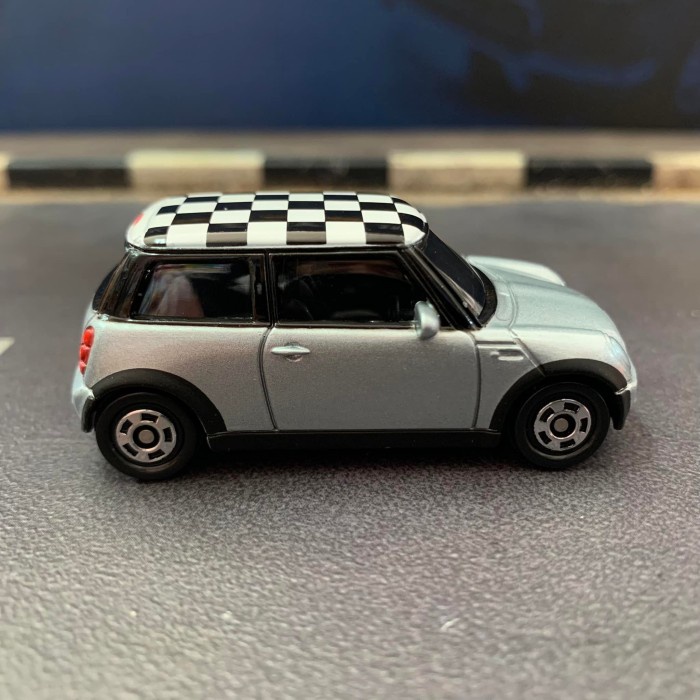 Tomica Mini Cooper Selection - Silver 04 - Base Besi - Made in China