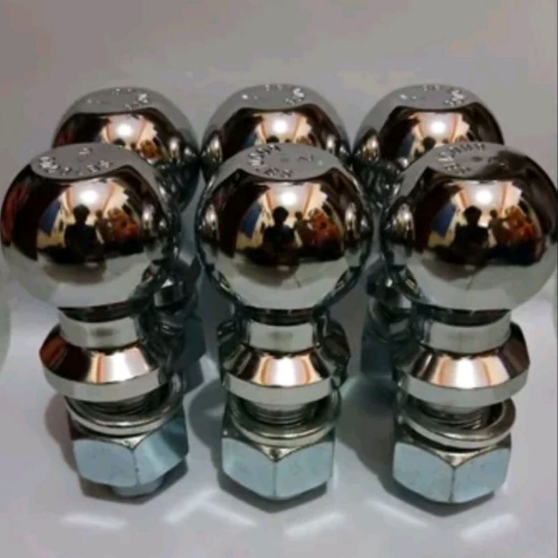 Bola Towing Penarik Derek Belakang Mobil / Hitch Ball 2 inchi Kapasitas 3 ton 6000 lbs