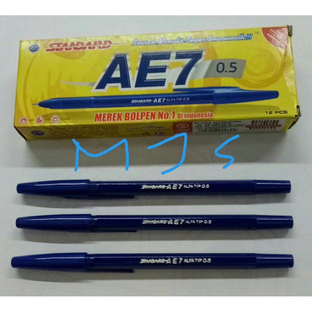 

Jual Ball Pen Standard AE7 0 5 Biru edisi grosir