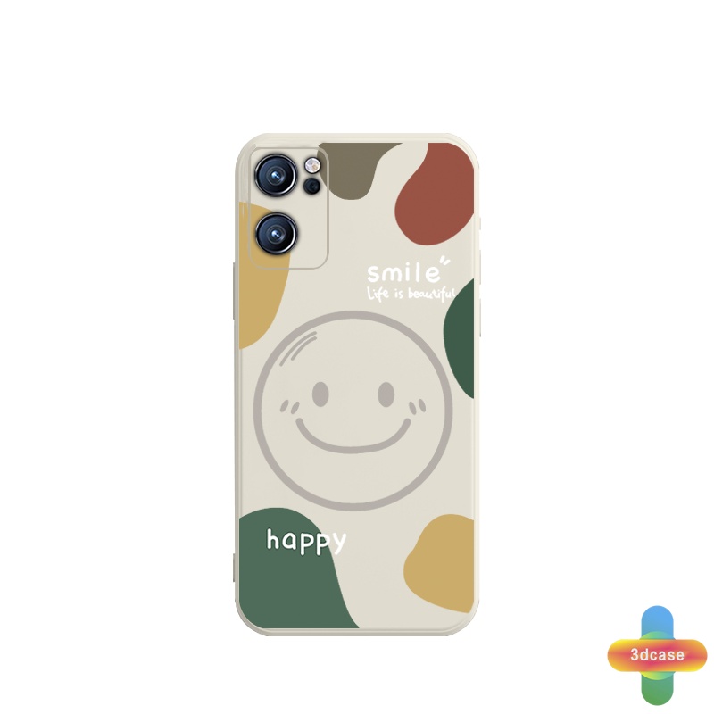 Case Infinix Hot 10s 10 Play Hot 10 10t 10i S4 9 Pro 11 Plus Hot 9 11 Play 11 11S NFC Infinix Smart 4 5 Pro 3 Plus Infinix Note 8 10 Tencno Spark 5 PRO A54 A15 A9 A5 Couple Happy Smile Graffiti Anti-fall Case