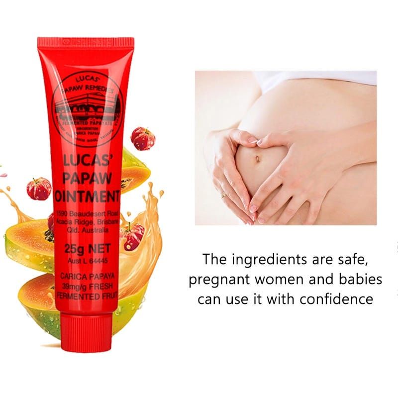 Medan Termurah (25g) lip Balm &amp; salap penghilang bekas lucas papaw Ointment natural