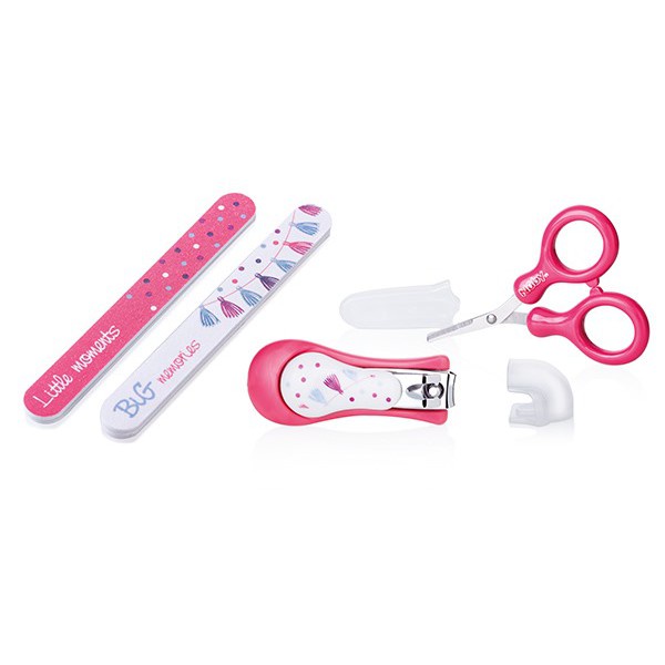 Nuby Nail Care Set / Set Gunting Kuku Bayi Newborn 0m+ (Tersedia varian warna)