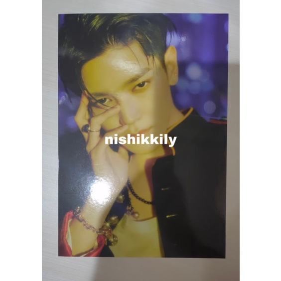 postcard taeyong seoul city postcard jungwoo sticky