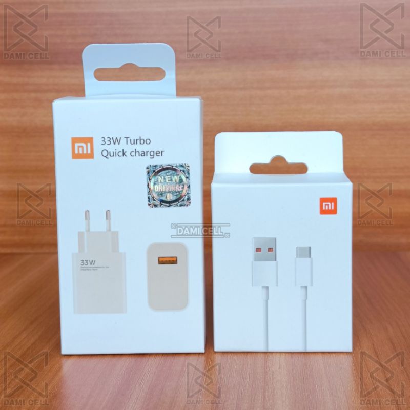 Charger Xiaomi Turbo 33W USB Type C 3A ORIGINAL - MDY11EZ