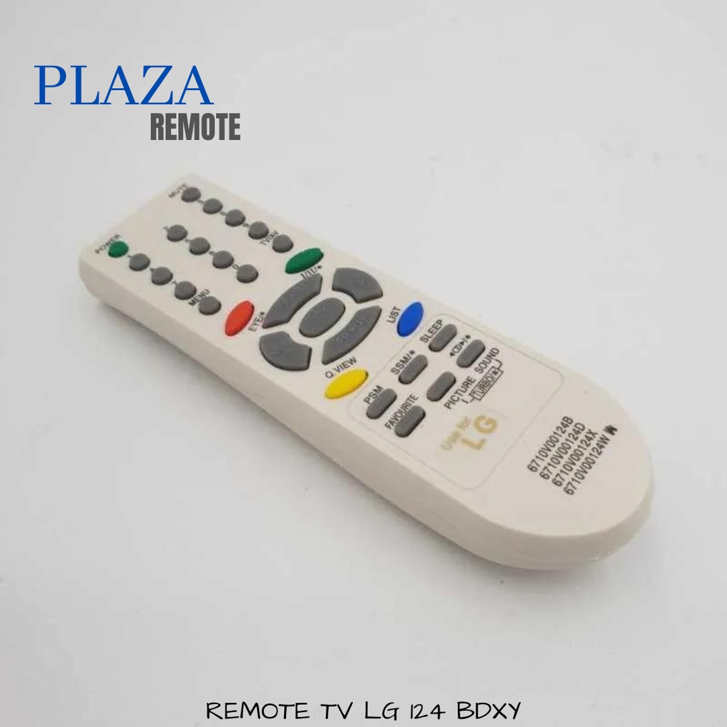 REMOTE LG TV 124 B D X Y CRT TABUNG