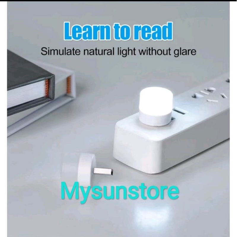 Mini USB Light Lampu Tidur Lampu Baca USB Ms88