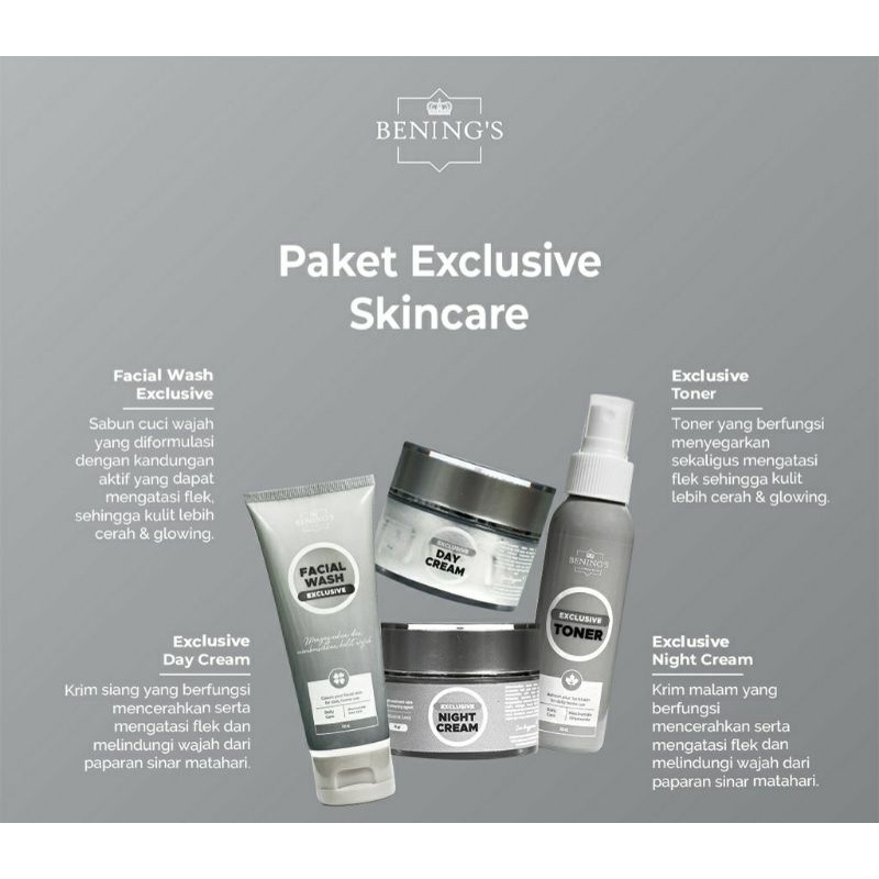 Benings Skincare Exclusive