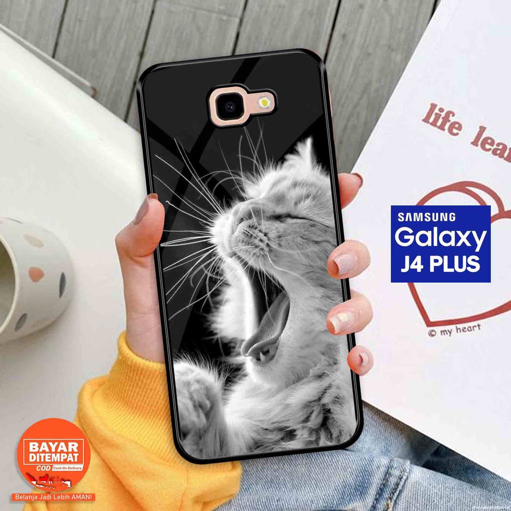 Untung Case Samsung J4 Plus [ Fold 23 ] - Hardcase Samsung J4 Plus  - Softcase Samsung J4 Plus - Cas