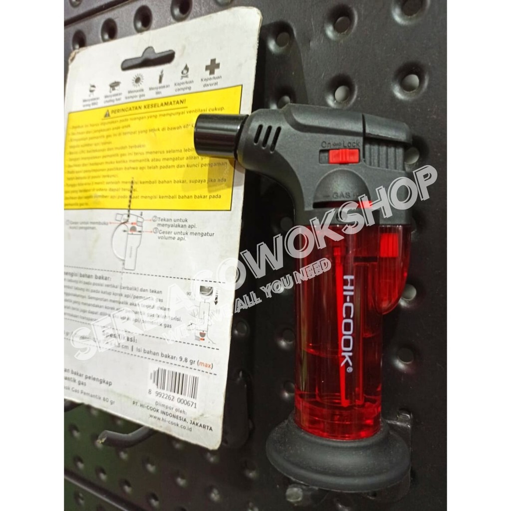 Hicook Torch Lighter TL -01 Korek Api Obor Body Plastik Khusus Area Jawa Termurah Berkualitas