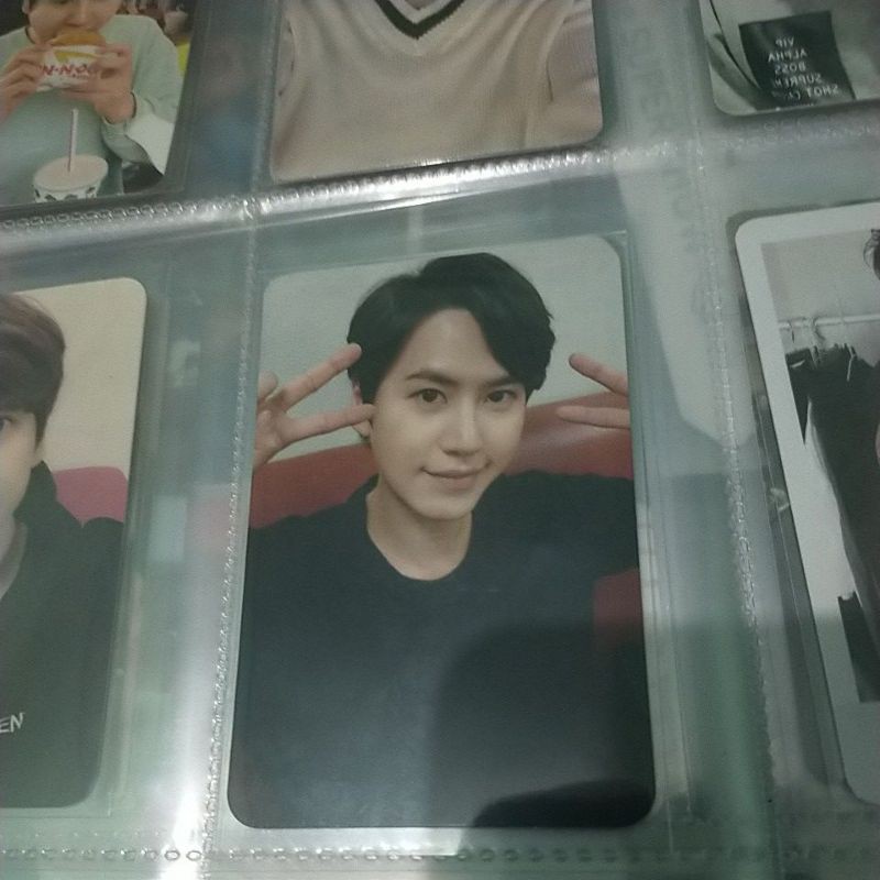 Photocard Kyuhyun dari album mamacita japan