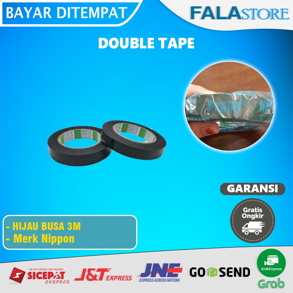 

Dobel Tip Solasi Isolasi Solatif Solatip Double Tape Foam Hijau 3m Murah Berkualitas
