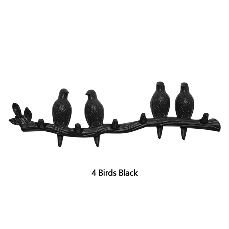 TK Creative Bird Shape Wall Hooks ABS Towel Hooks Living Room Hanger Towel Key Hat Handbag Holder Home Decoration