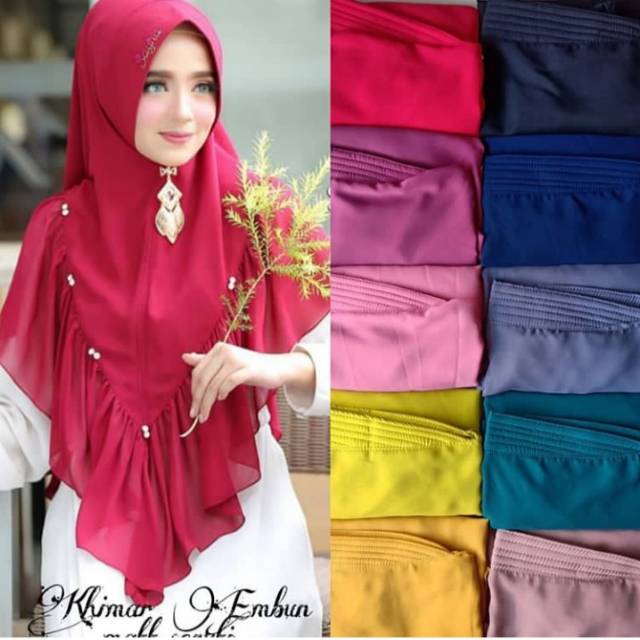 QILLAHIJAB-KHIMAR EMBUN - HIJAB TERBARU - HIJAB TERLARIS - HIJAB SYARI - HIJAB GROSIR MURAH
