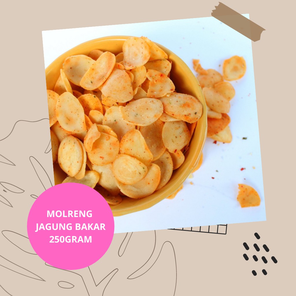 

Molreng Pedas 250gram/Molreng Jagung Bakar 250gram/Molreng Asin
