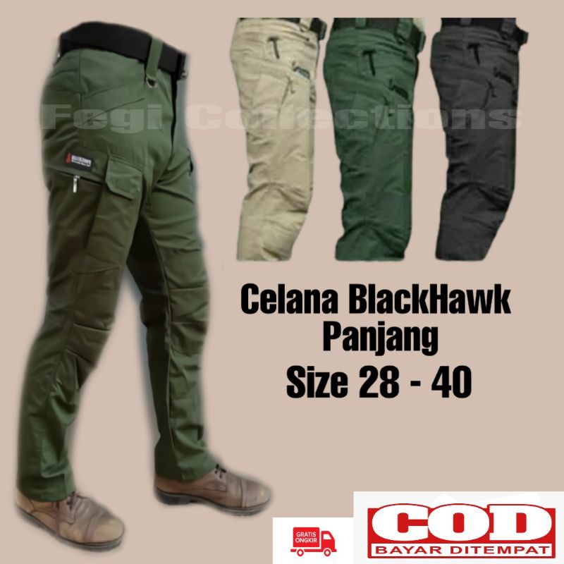 BLACKHAWK TACTICAL PRIA / Celana Tactical Blackhawk Panjang Original Cargo Tactical - celana tactica