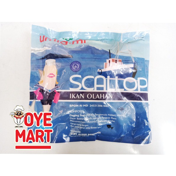 UMAMI SCALLOP 500GR ISI 45 HARGA PROMO