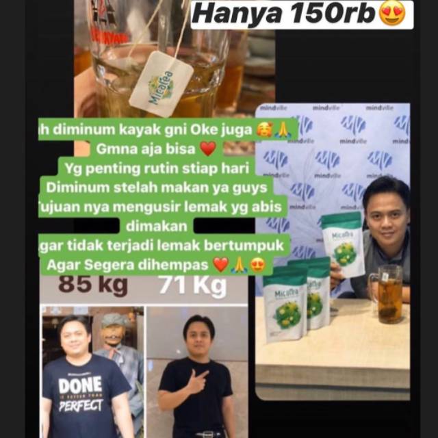 

Micatea minuman diet miuman penurunan berat badan minuman jovem