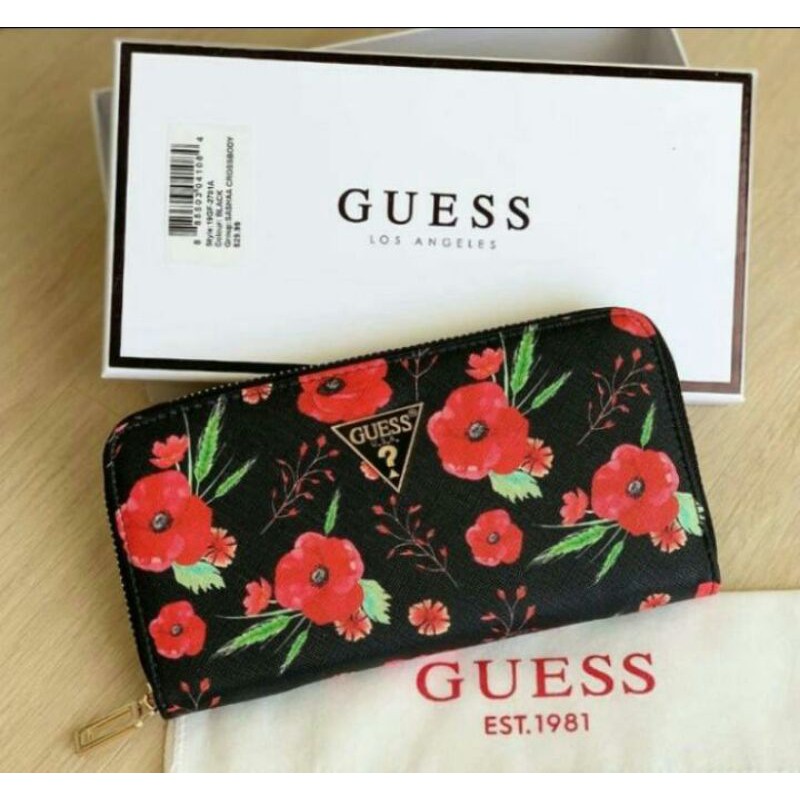 dompet  guess panjang