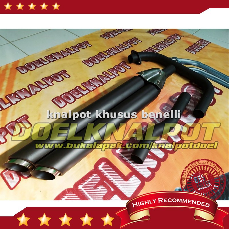 Harga Knalpot Model Harley For Benelli Motobi Evo 200 dan Efi 200