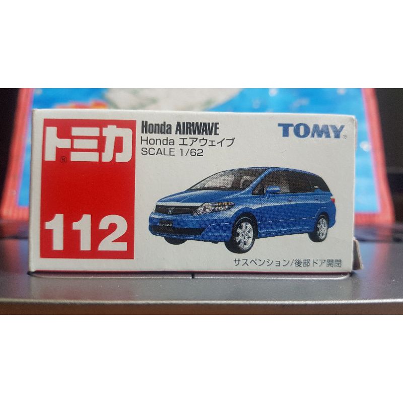 Tomica Honda Airwave (112) - Tomy Biru