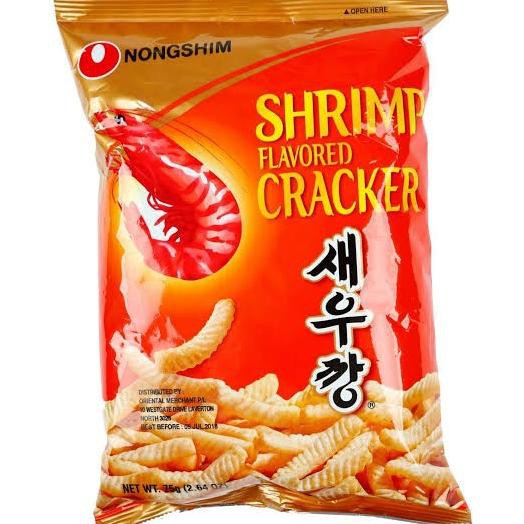 

[75gr] NongShim Shrimp Craker ORIGINAL Snack - Makanan Ringan Korea