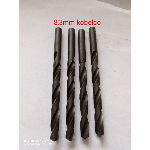 mata bor baja ringan mata bor besi kobelco 8,3mm