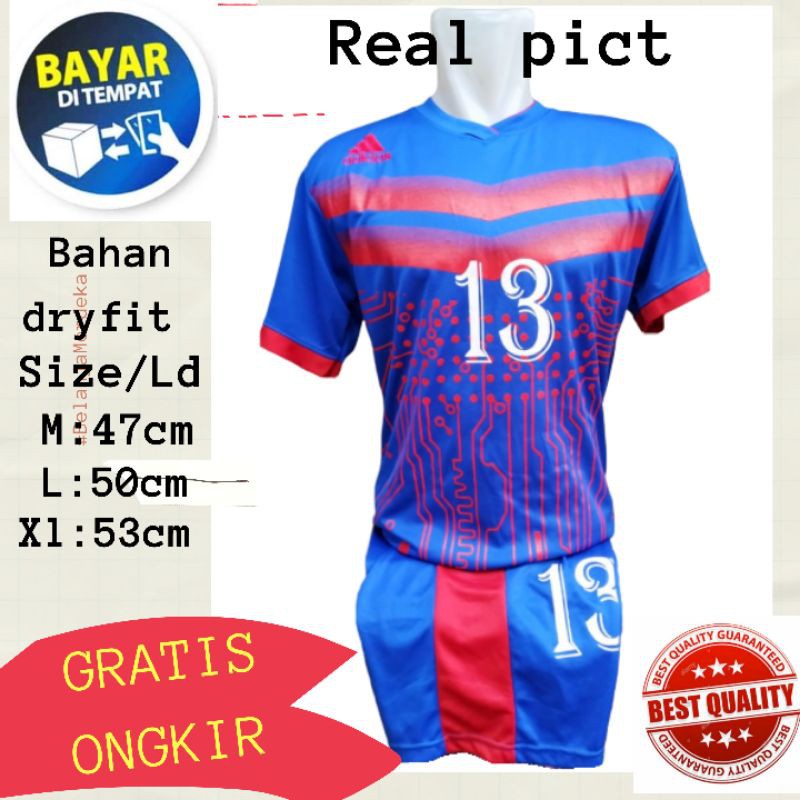 Baju Jersey bola/futsal/volly adid*s