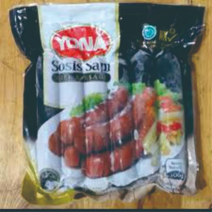 

Yona sosis sapi original 500gr