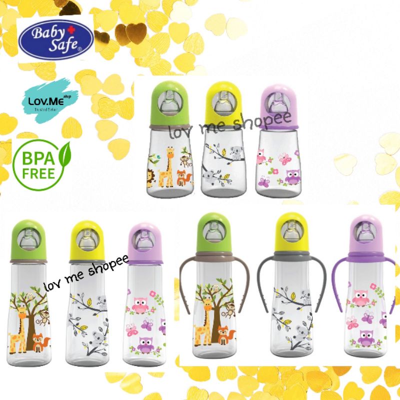 lov me ❤ Baby Safe Botol Susu Bayi dot Reguler 125ml 250 ml JP002 JP003 JP005