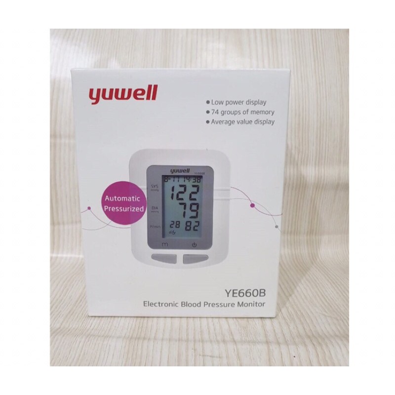 Tensimeter Digital Yuwell Lengan YE660B / Tensi Digital YE660B
