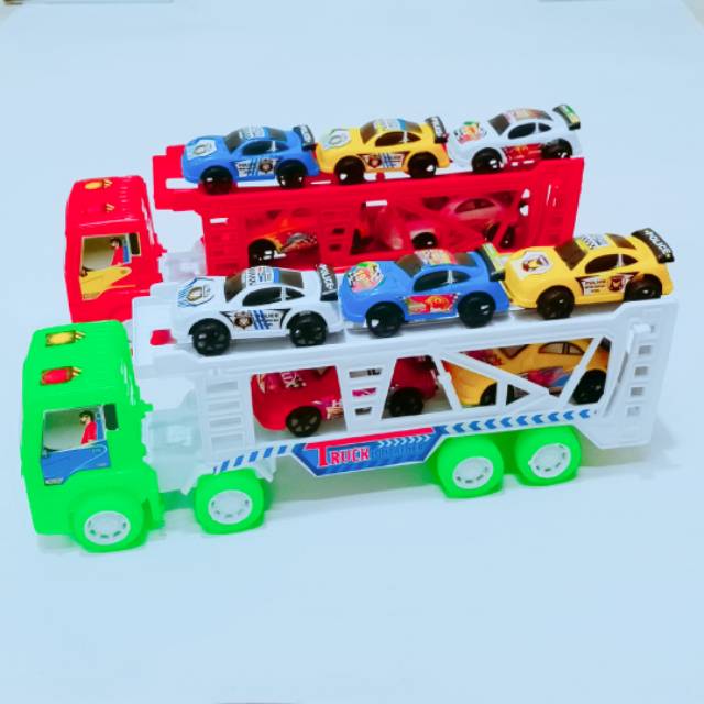 Mobil truk antar jemput mobil 5pcs 33cmx13cm