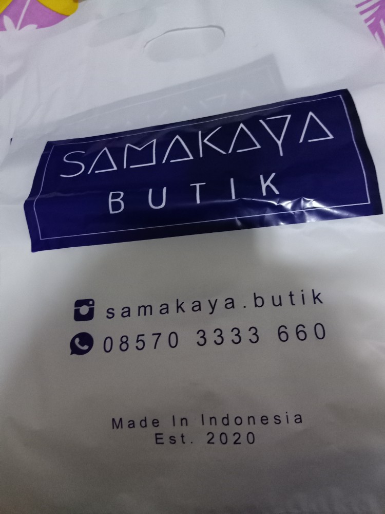 Sablon Plastik Plong Hd 30x40 Isi 100pcs