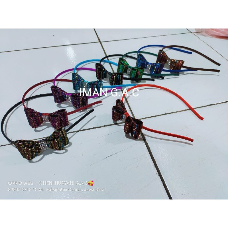 bandana pita bando pita lucu/aksesoris rambut